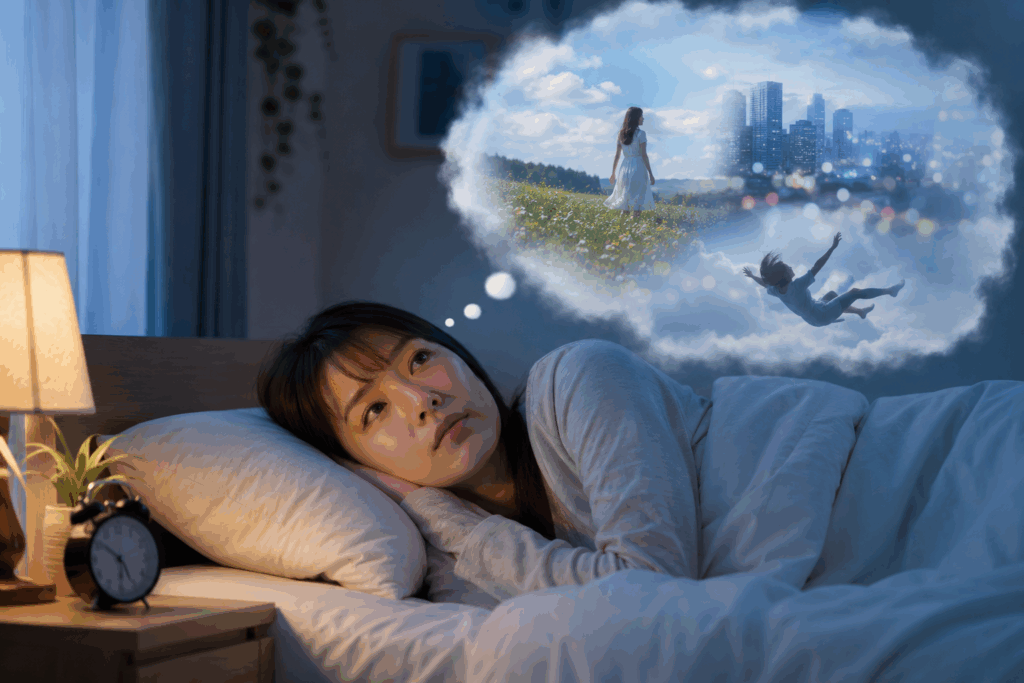 夢ばかり見るのはなぜ？眠りが浅いと感じる原因と睡眠の質を高める方法