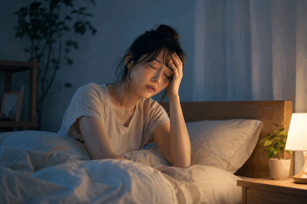 寝る前に体が熱くなるのはなぜ？眠りを妨げる「体温」と自律神経の関係